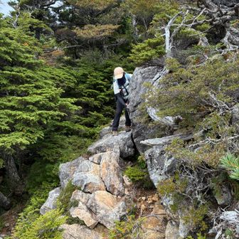 下山も慎重に