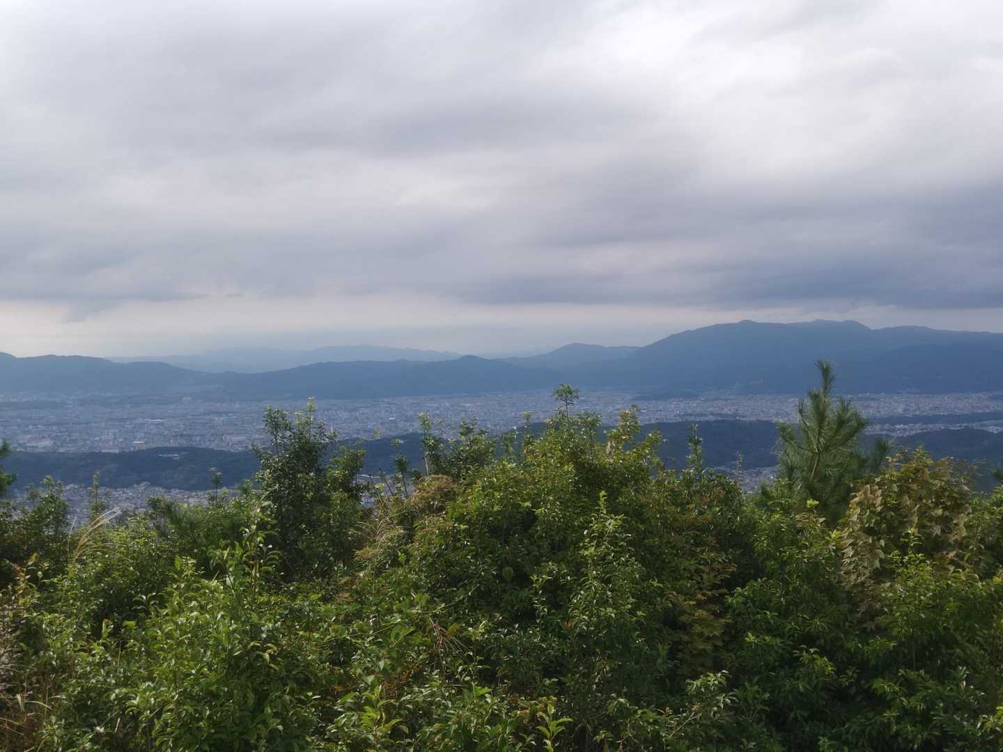 音羽山-牛尾山-千頭岳-高塚山-醍醐駅 縦走コースの写真