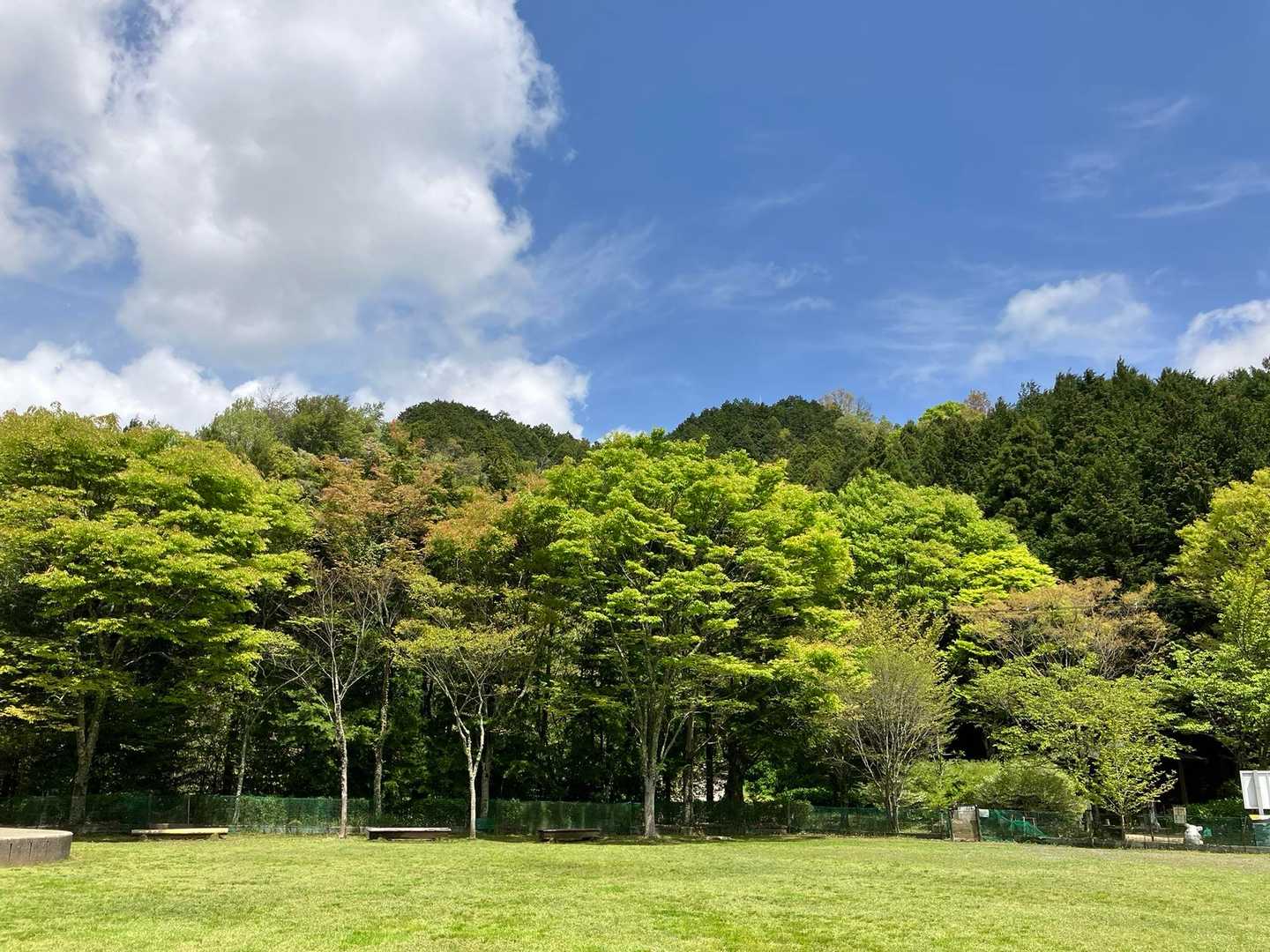 広場に到着♪ もうここで終了でもいいよ😆