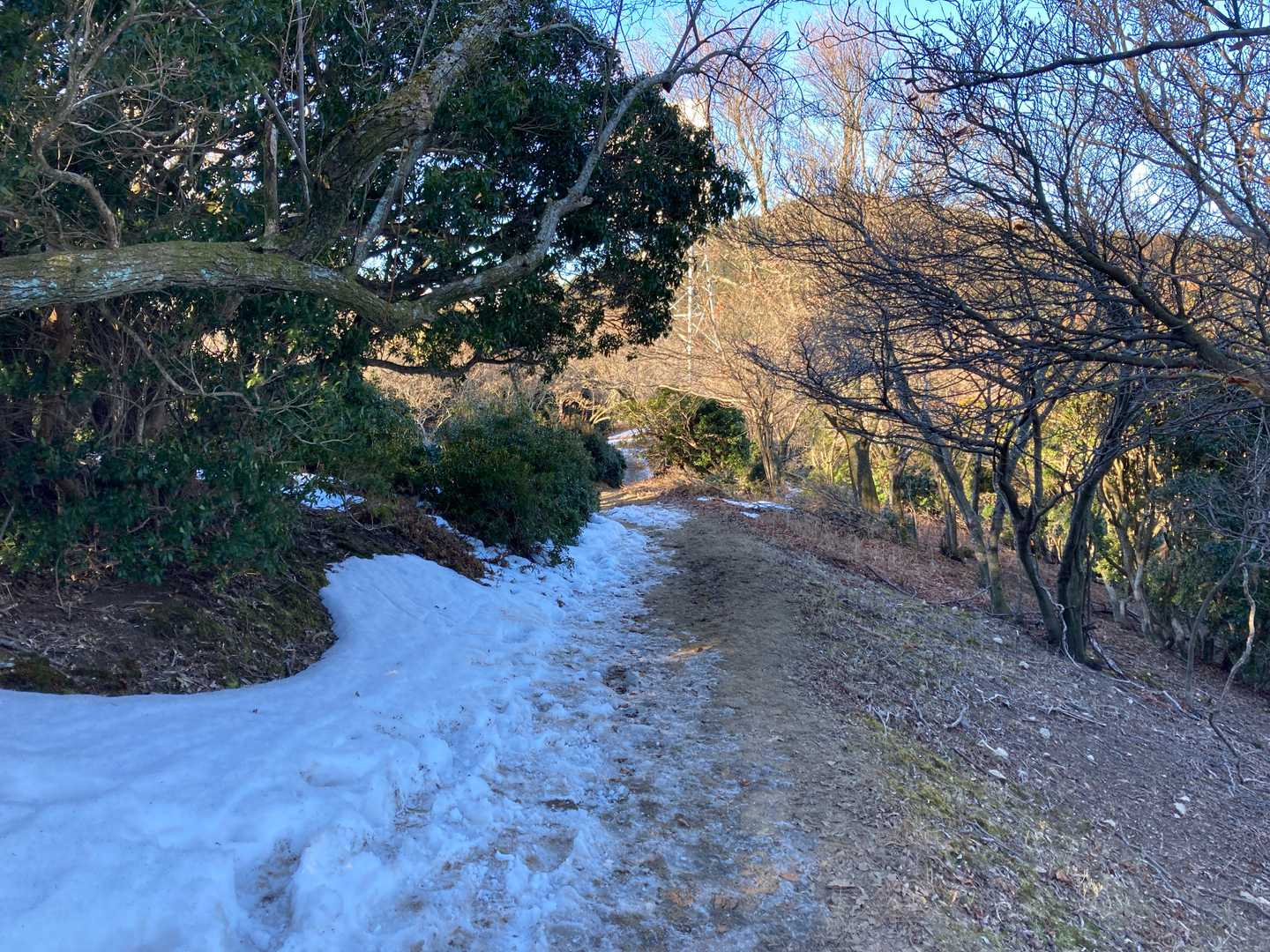 残雪・凍結が見られるようになってきましたが、まだ大丈夫！