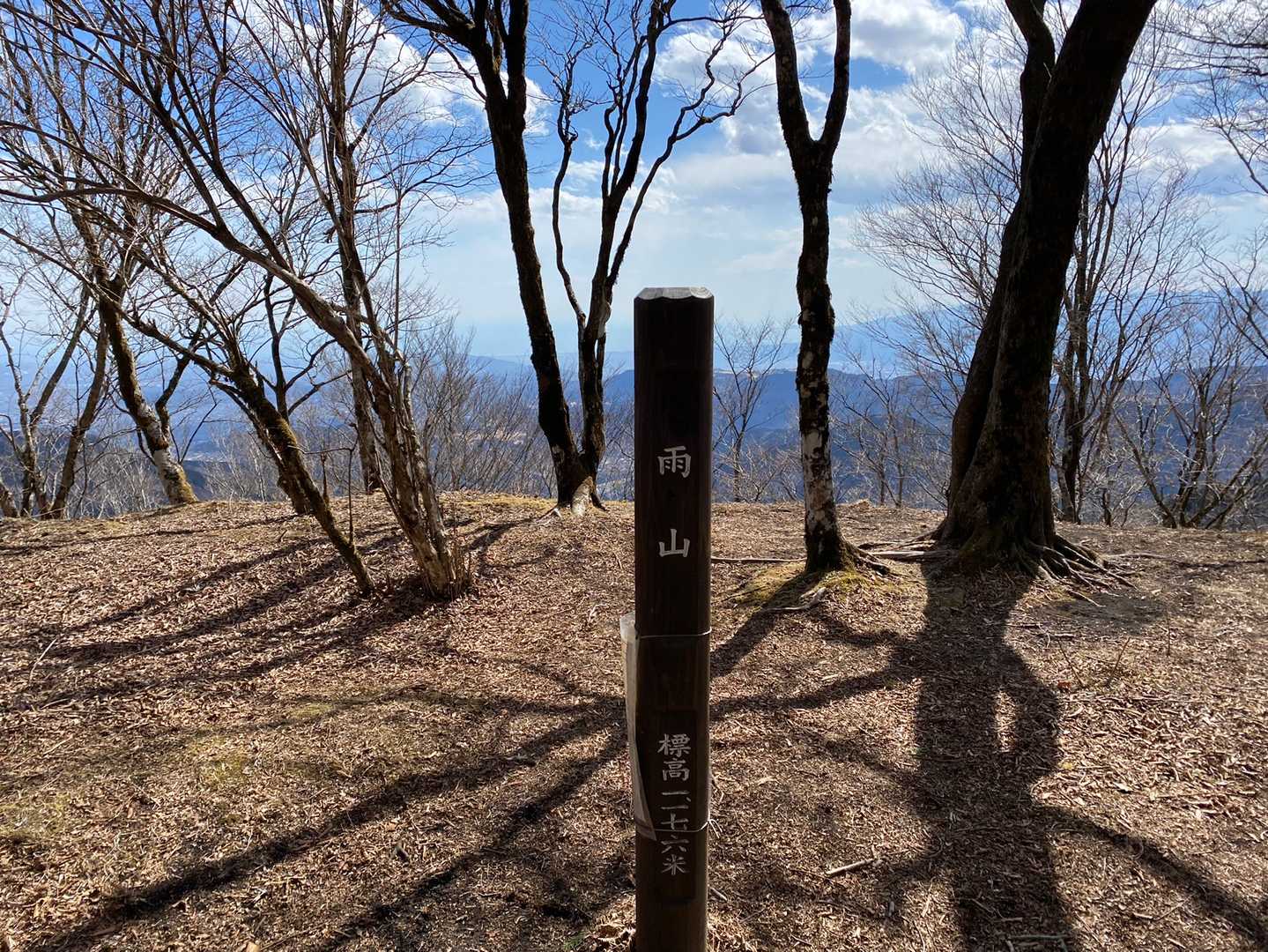 雨山
バックに海