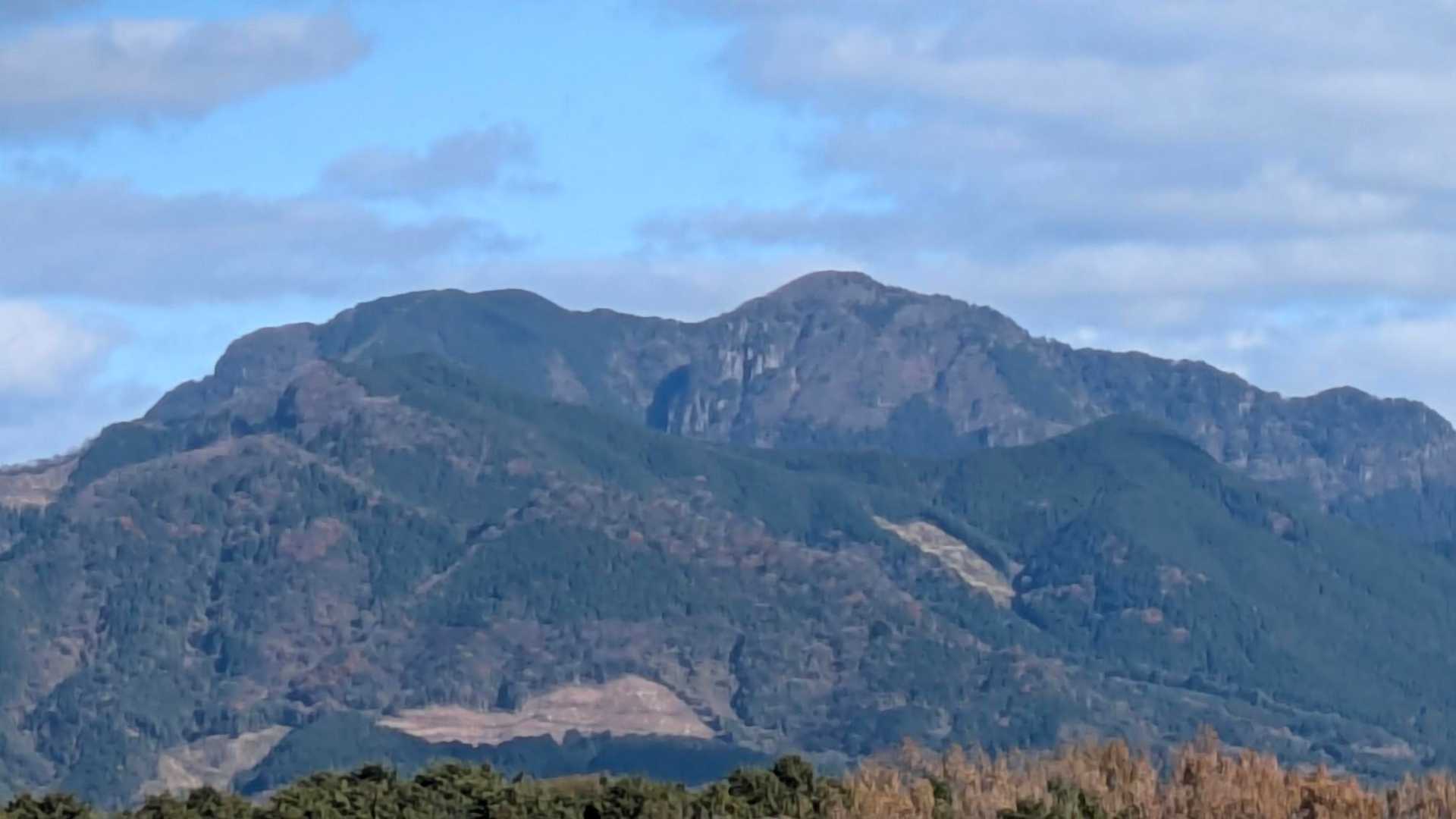 下山途中で八方ヶ岳