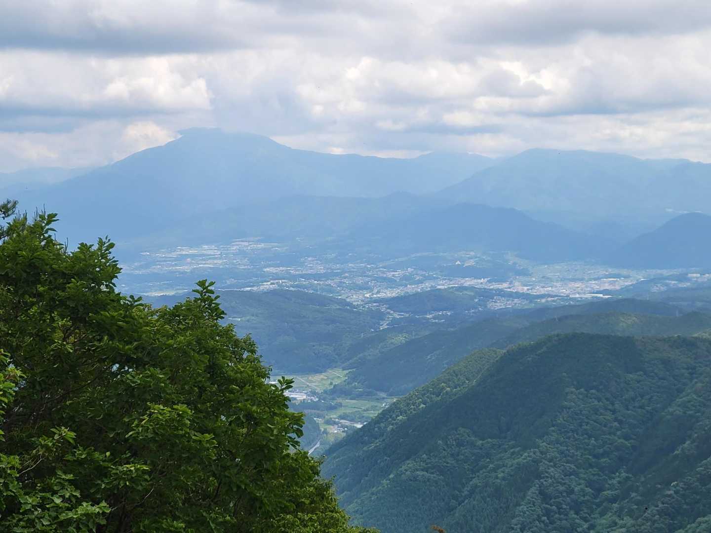 文句無しの好展望！→恵那山を拝観できた。