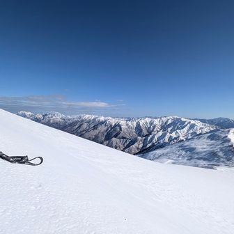 風が強い、風がなければ暖かい！