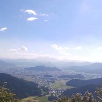 白鬼展望台より