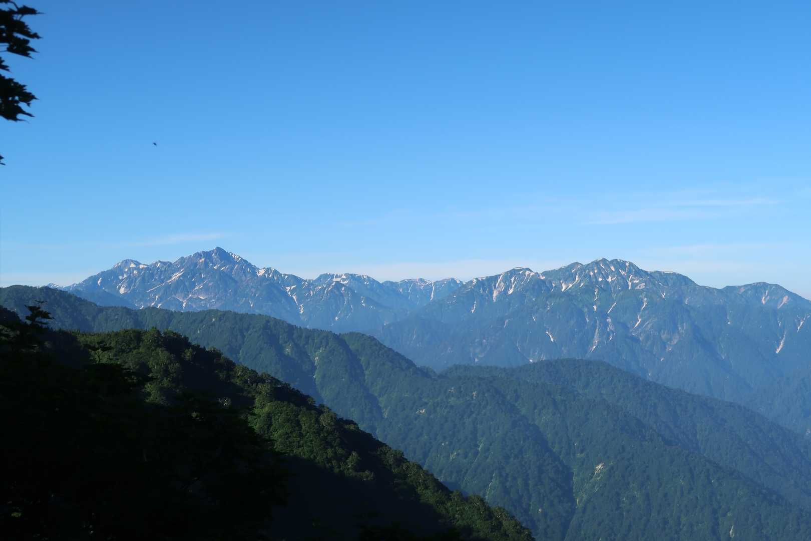 剱と毛勝三山