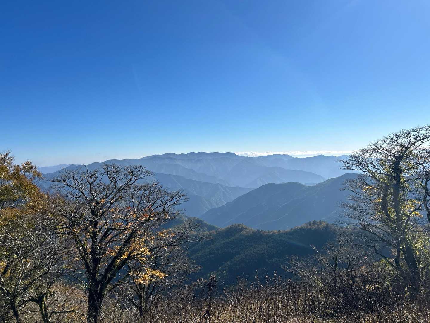 行者還岳-七曜岳 往復コースの写真
