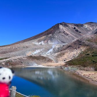 今日2回目の姿見の池到着