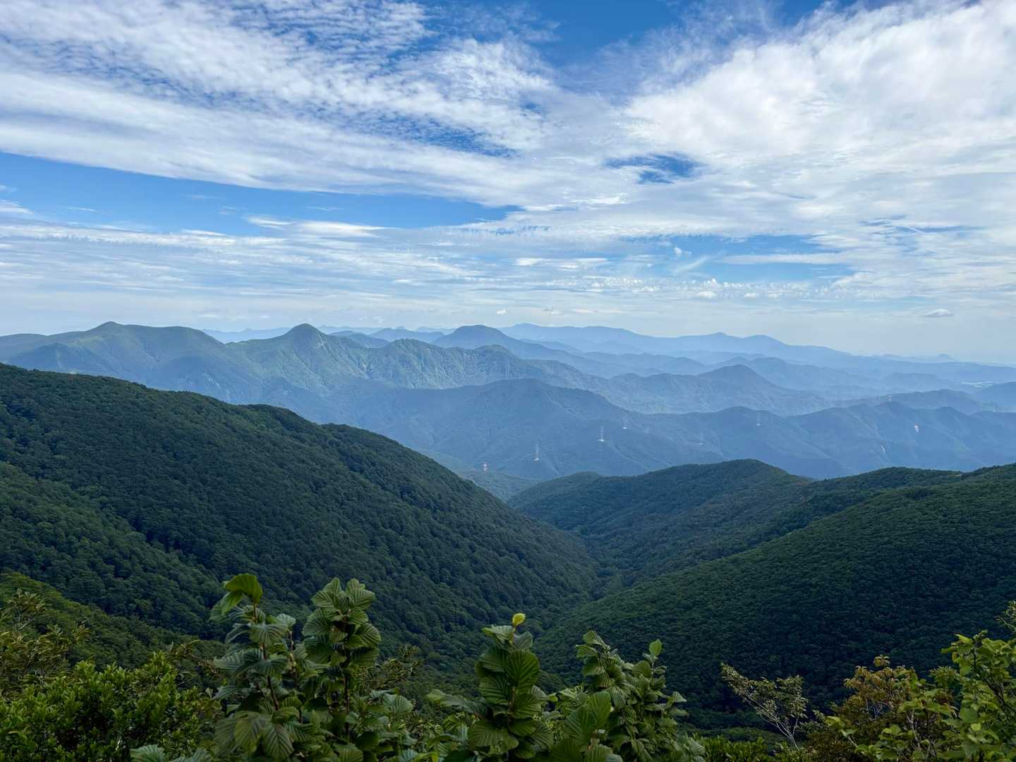 大東岳方面☺️