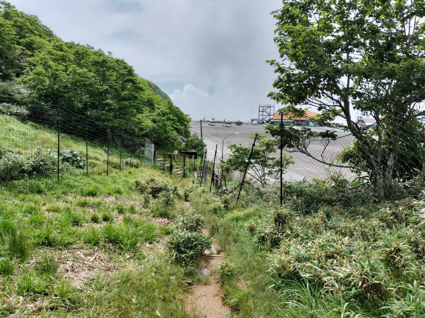 駐車場へ到着👉