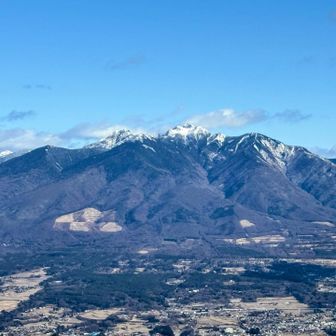 八ヶ岳と、