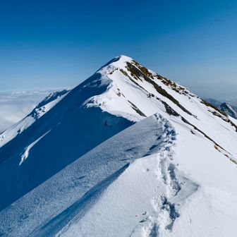 久しぶりの縦走路