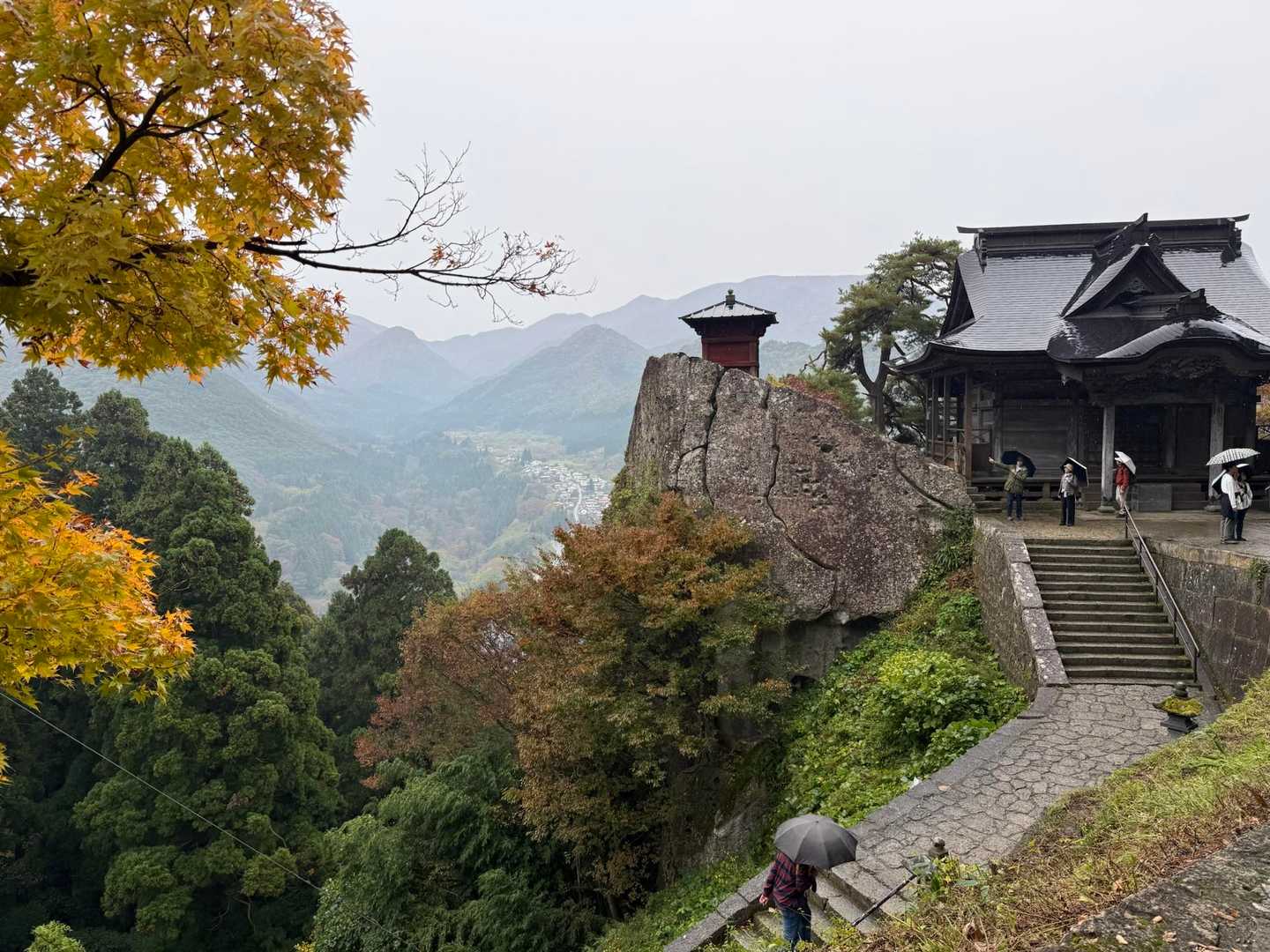 山寺観音千手院-垂水遺跡 往復コースの写真