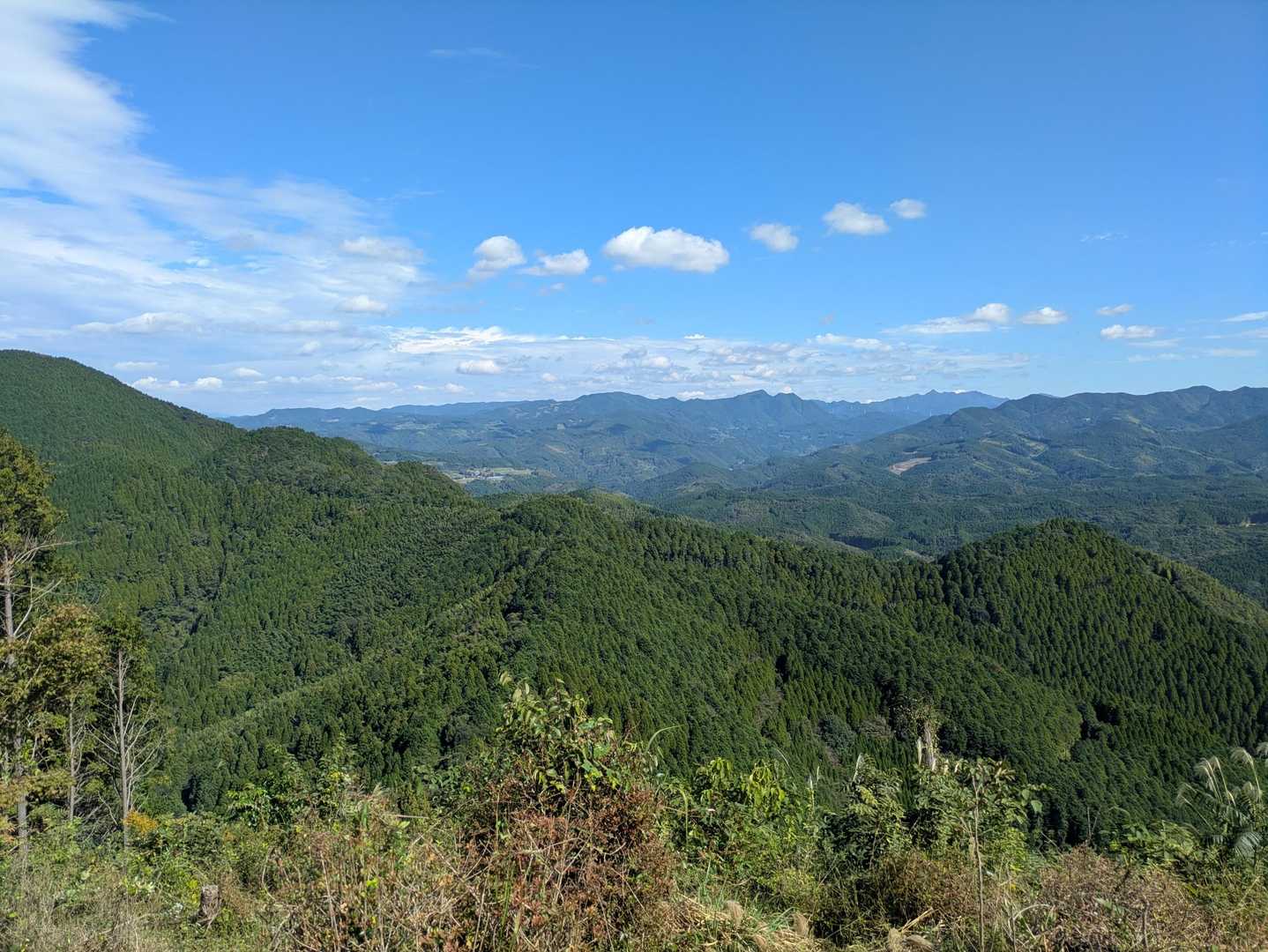 雄岳山頂から
