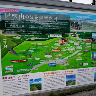 9合目にあたる山頂駐車場にバスで到着。レストハウスで軽食の後　出発です。