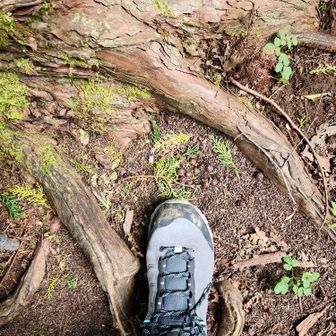 新しい登山靴