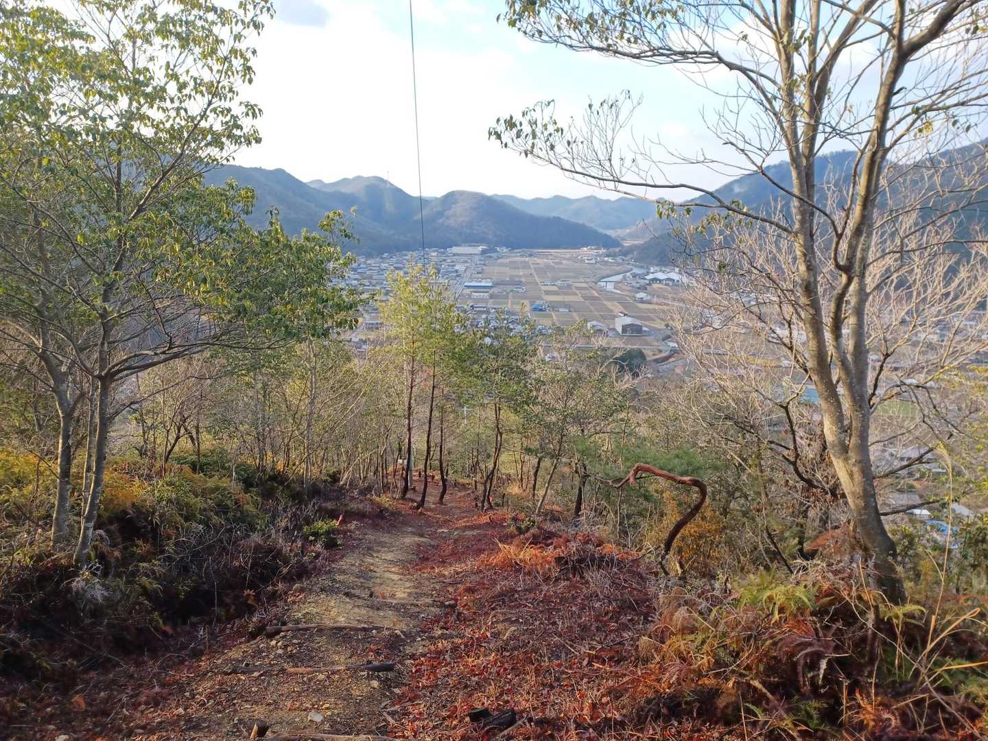 カタセ山南登山口-カタセ山 往復コースの写真