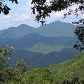髭山と矢頭山