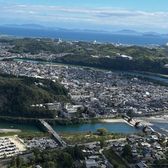 岩国城より📷
