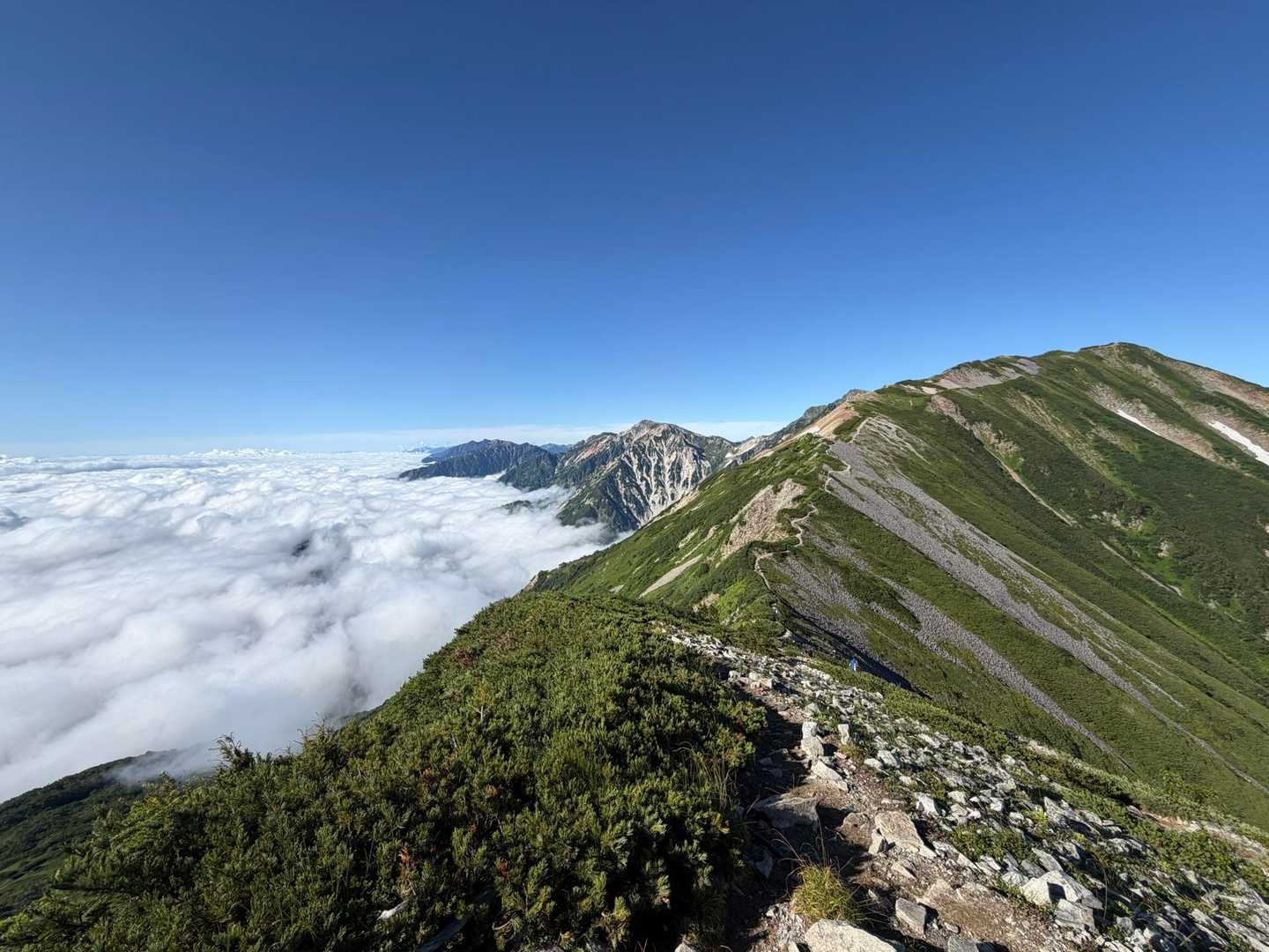 小蓮華山（蓮華温泉駐車場）＜白馬大池コース＞の写真