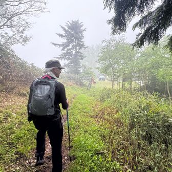 で、帝釈山登山口に戻ってきました