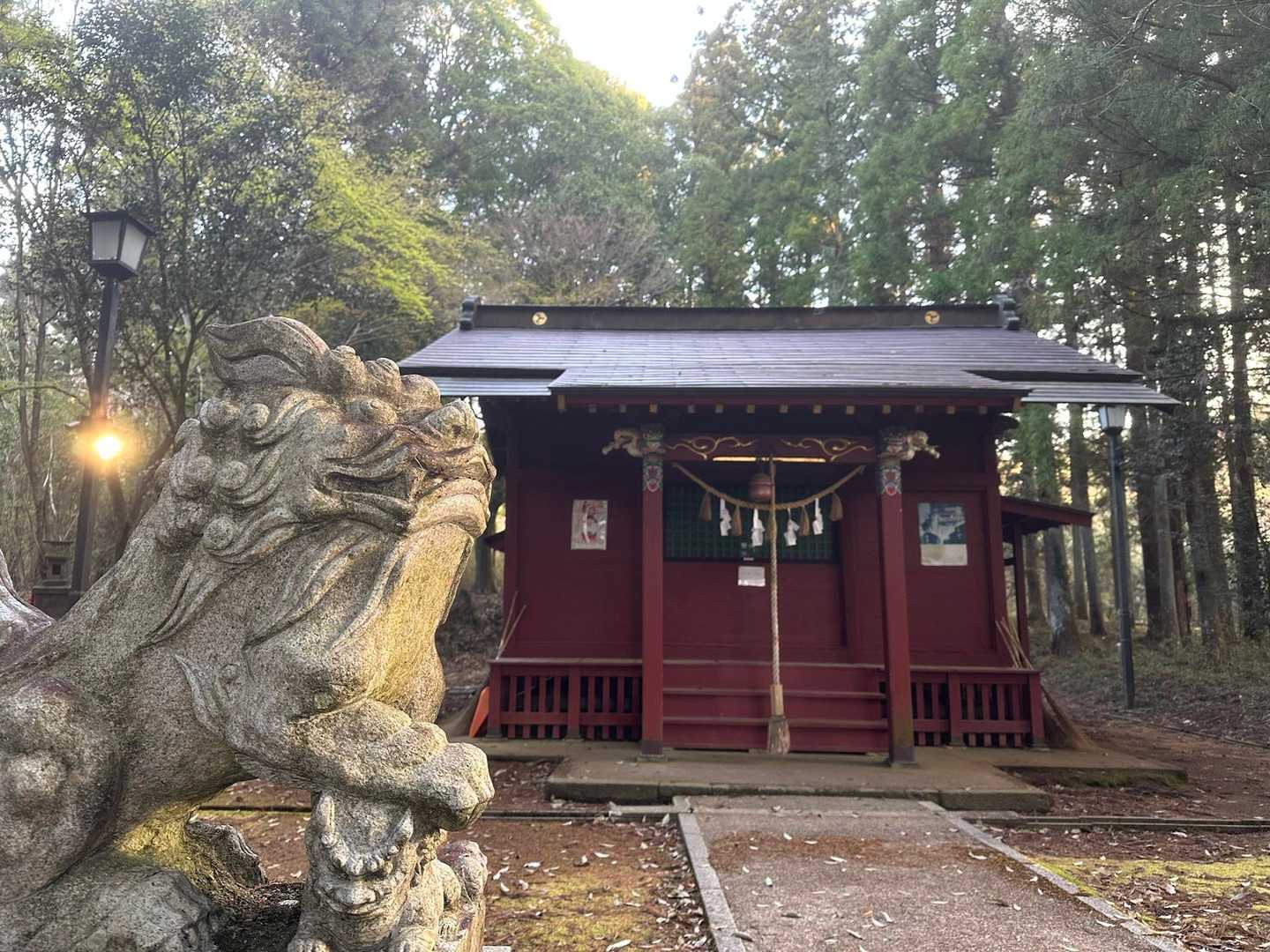 鹿嶋神社にお参りしてスタート▶️