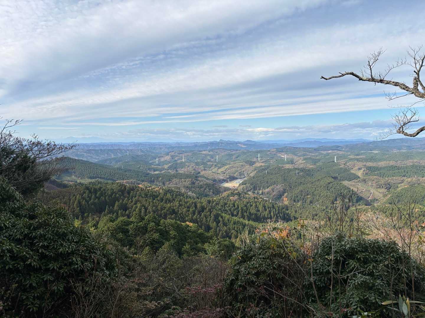 山頂からの眺め