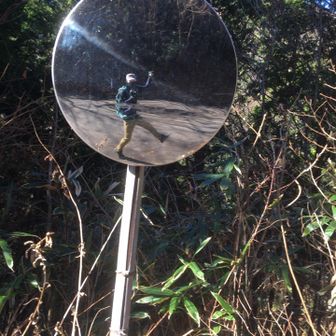 カーブミラーの住人。
kontomoさん、お元気ですか❓

…。

