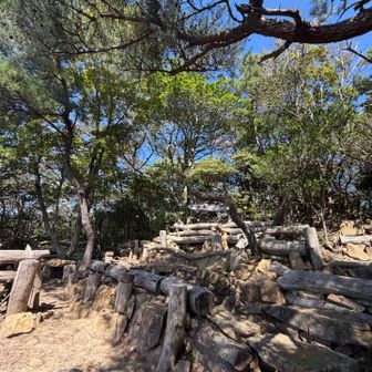 七兵衛山の山頂は眺望が良いです。