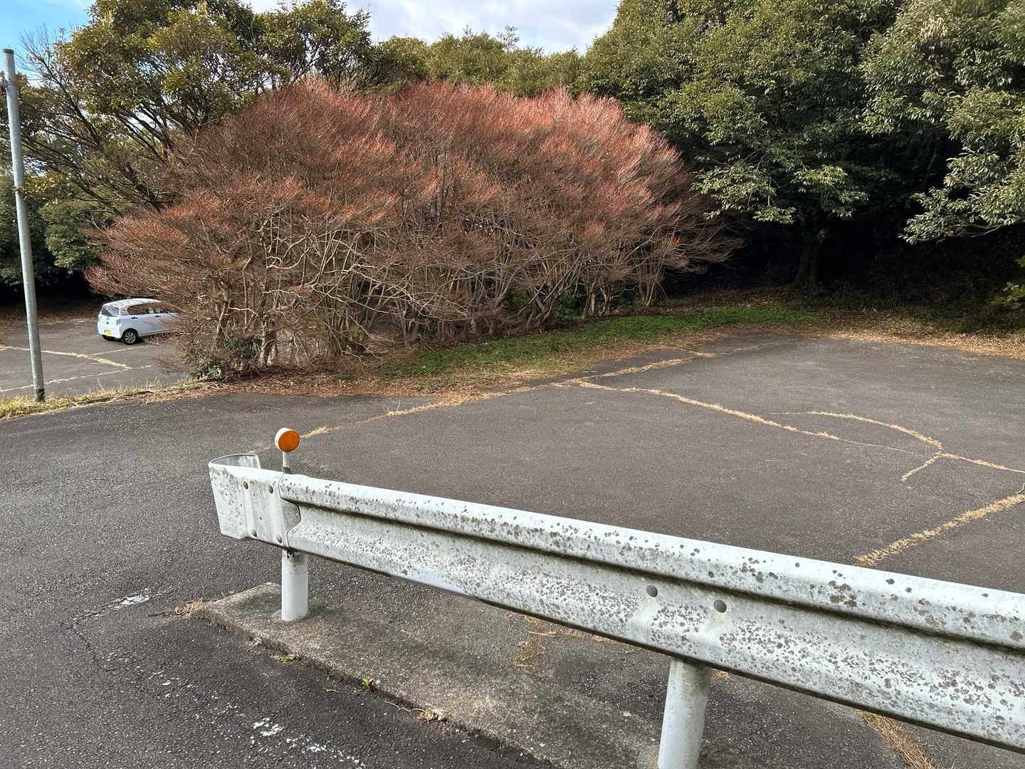 駐車場２ヶ所あり、ここに停めてスタート▶️

トイレもありました🚻