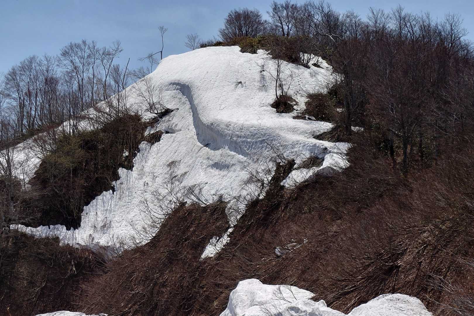 鏡山の山頂