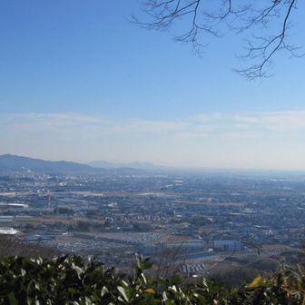 肉眼では薄っすら筑波山も👀