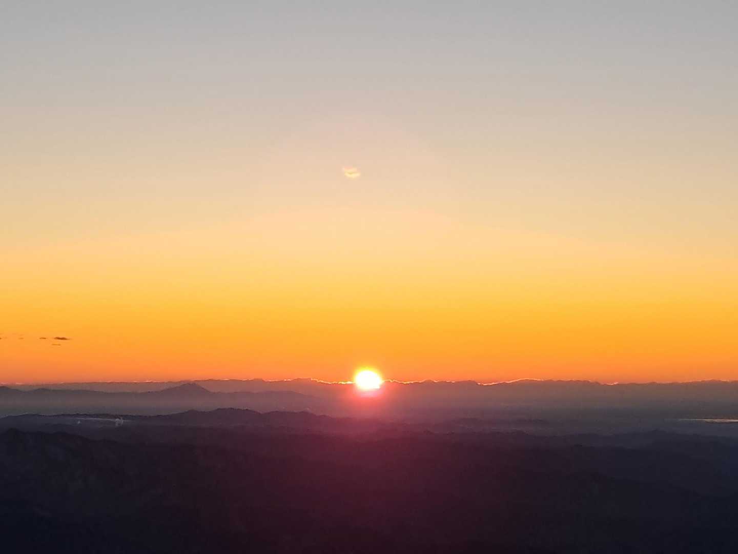 長七郎山 往復コースの写真