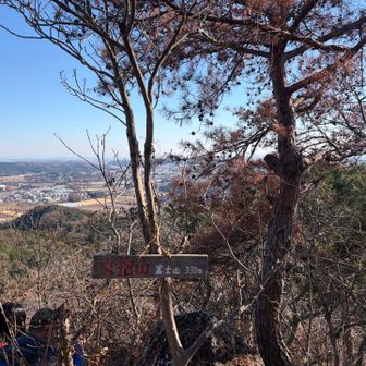 女抱山⛰頂上到着