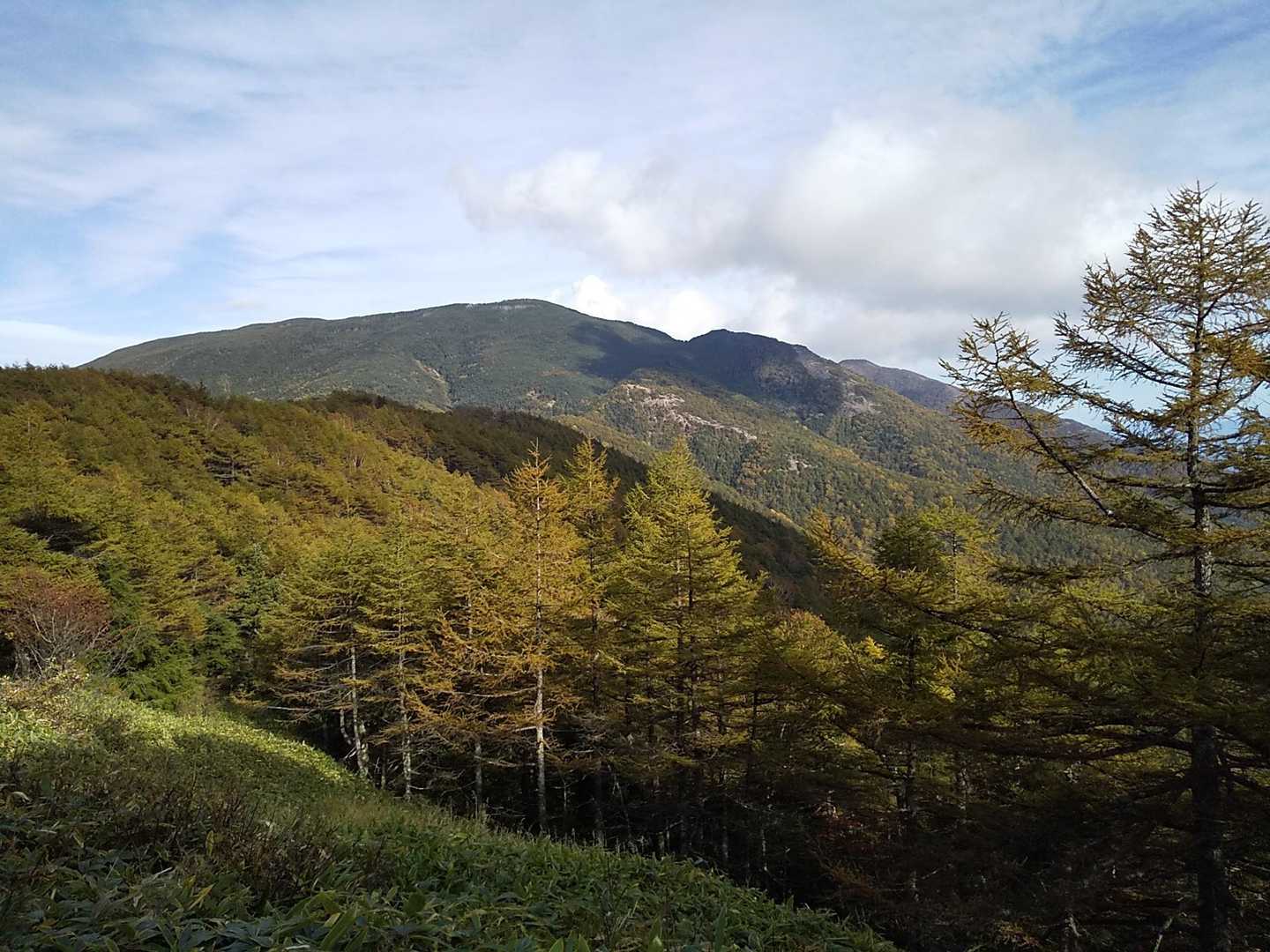 黒斑山方面