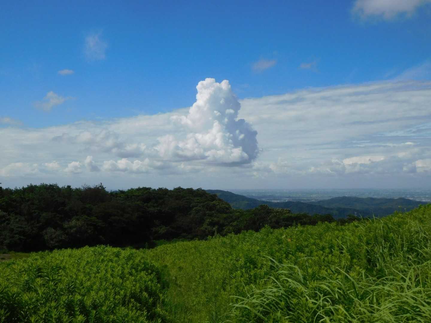まだまだ夏雲！