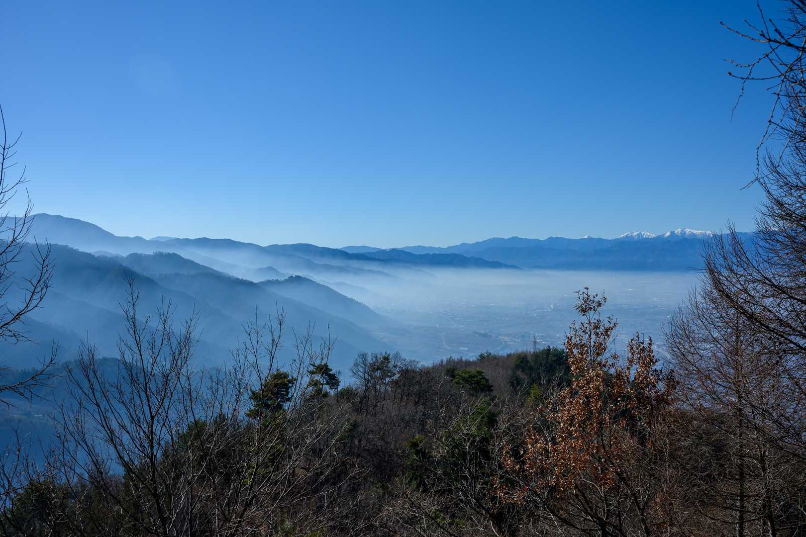 甲州高尾山-柏尾山-甲州高尾山登山口 縦走コースの写真