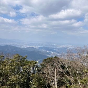 宝満山山頂から風景１