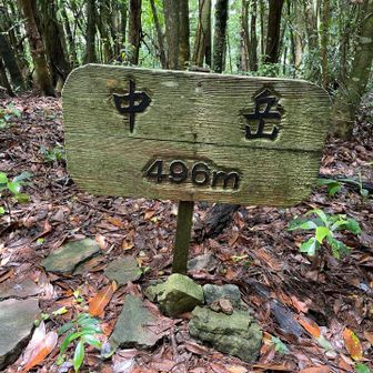 中岳、登頂です♪