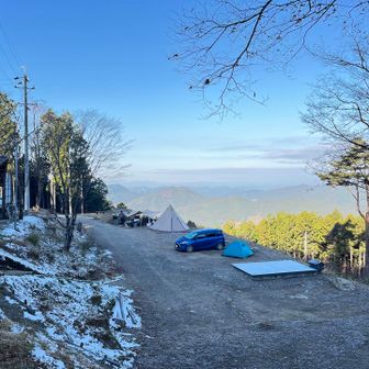 このキャンプ場🏕️は絶景🥰