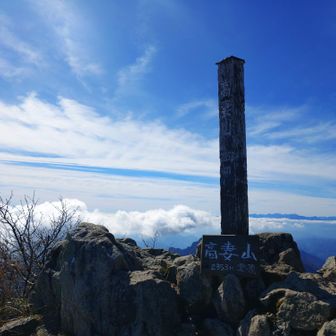 高妻山登頂
頂上は人いっぱい。ネットは登山道のどこでもずっと繋がります。