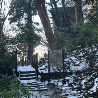 高塚小屋。いい時間。