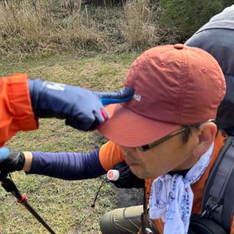 指☝️一本で立てない、だうとさん😆