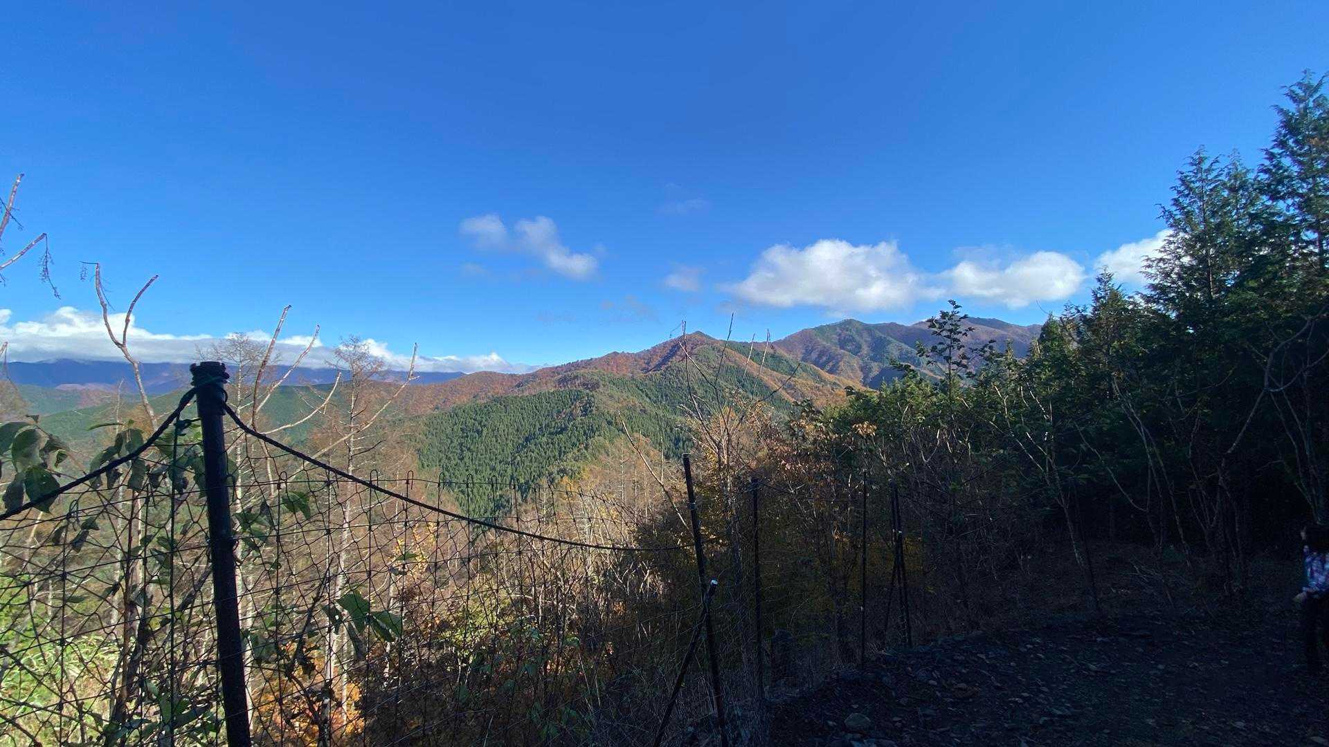 鶴峠-奈良倉山-松姫峠-鶴寝山 縦走コースの写真