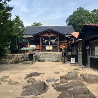 龍ノ口八幡宮⛩️到着👏👏🙏学問の神様😊