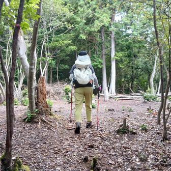 下山し始めに
疲れはててるのに、
ピカチュウプレートと一緒に写メしてないと戻る弟子　笑