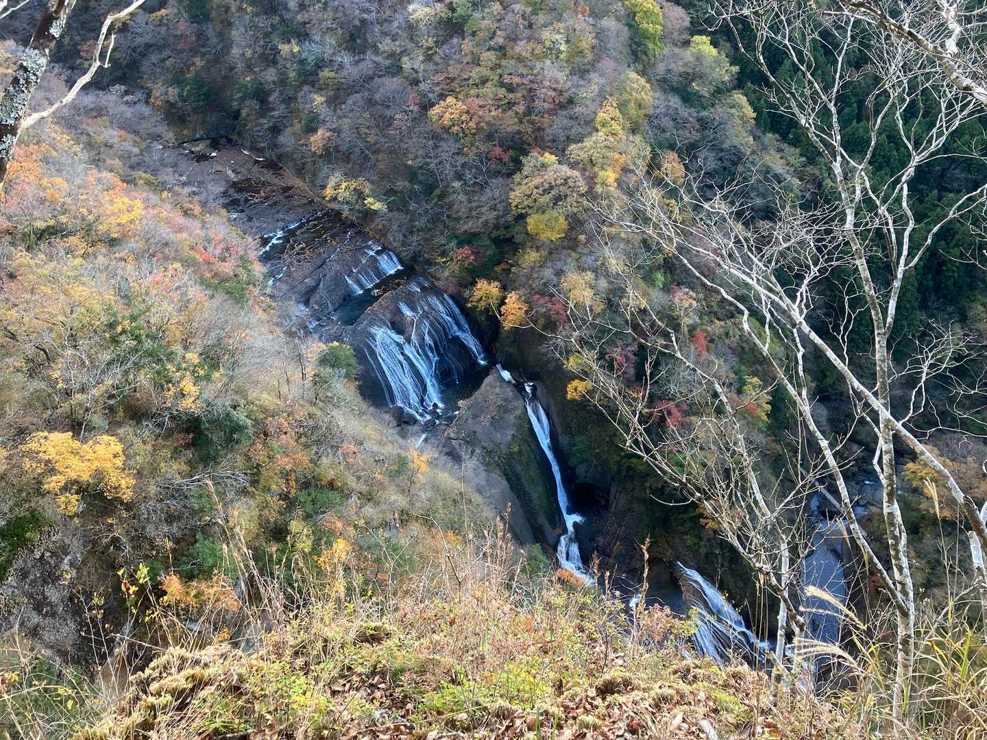 袋田の滝上部
