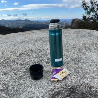 ちょっと一服☕️アールグレイ
お疲れ山⛰️そろそろ帰らんと❗️
