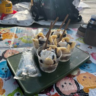 komienagaさんはアイスを使って🍨
オサレなデザート🍨