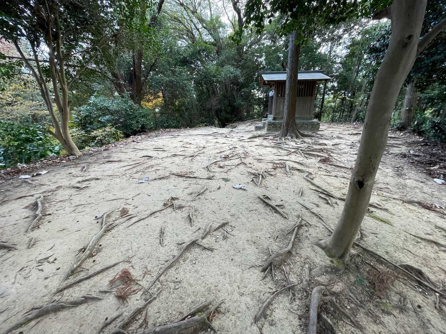 八王子城跡管理棟-天守閣跡-北高尾富士見台 周回コースの写真